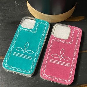 Leather Western iPhone Case
